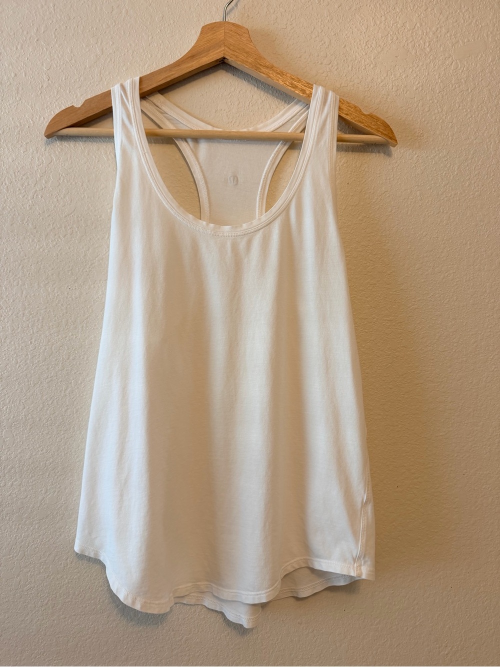 Lululemon Love Tank White Racerback Size 6/8